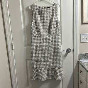 Never worn, new,  Ann Taylor tweed sheath dress